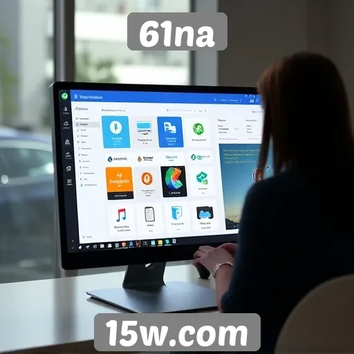 Navegação intuitiva e suas funcionalidades no 61na