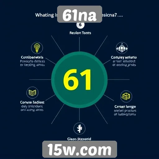 Principais recursos do site 61na em 2025
